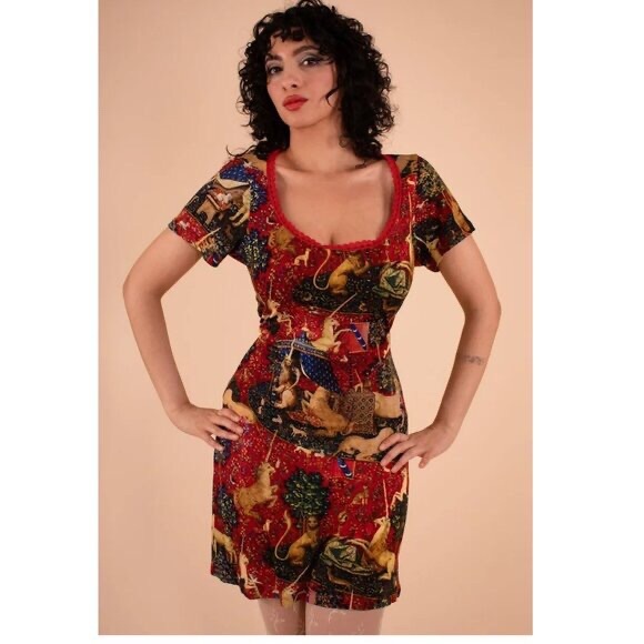 Samantha Pleet Dresses & Skirts - Samantha Pleet Tapestry Tea Dress